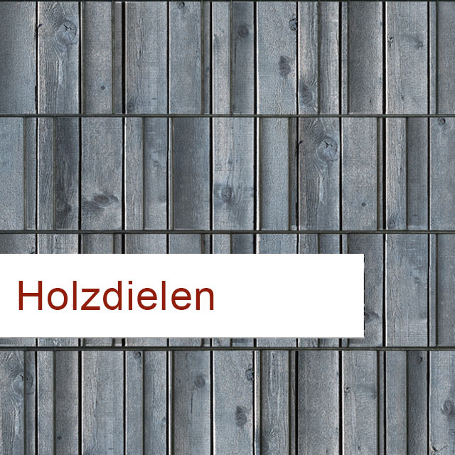 Sichtschutzstreifen Motiv Holzdiele