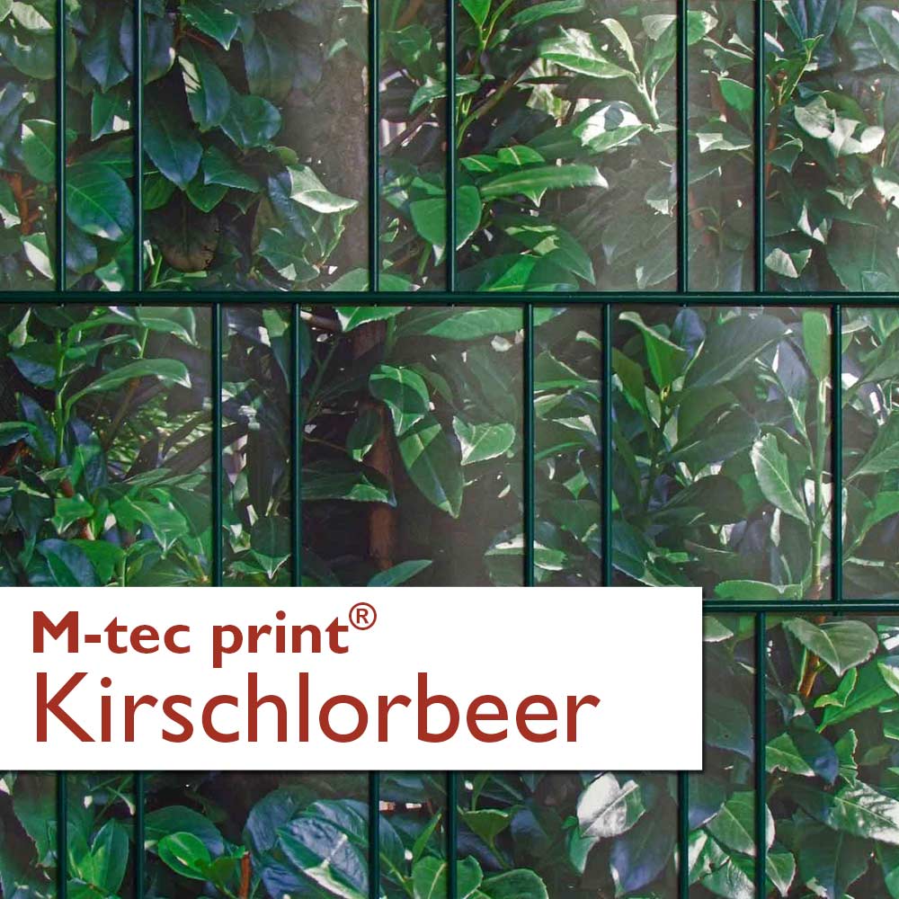 "M-tec print®" Weich-PVC - Kirschlorbeer