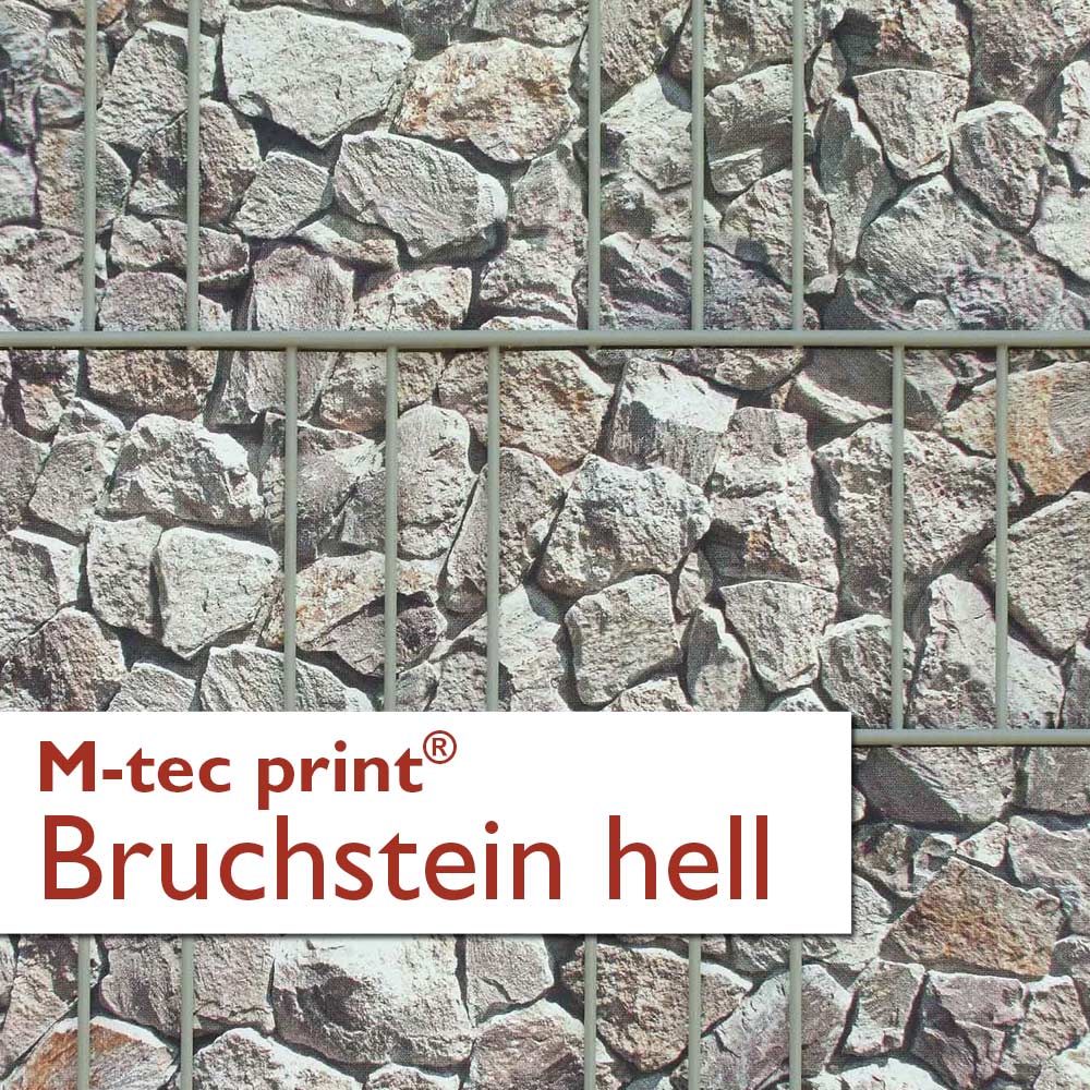 "M-tec print®" Weich-PVC - Bruchstein