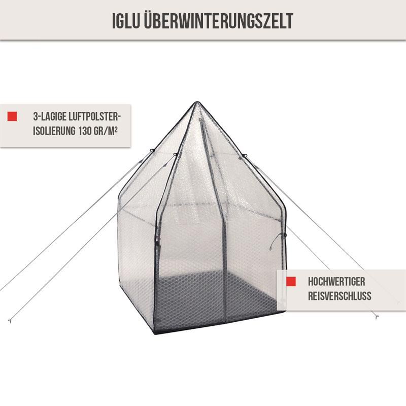 Überwinterungszelt für Pflanzen