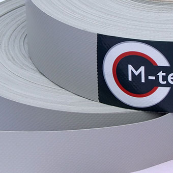 M-tec Profi -line® PVC Zaunblende steingrau