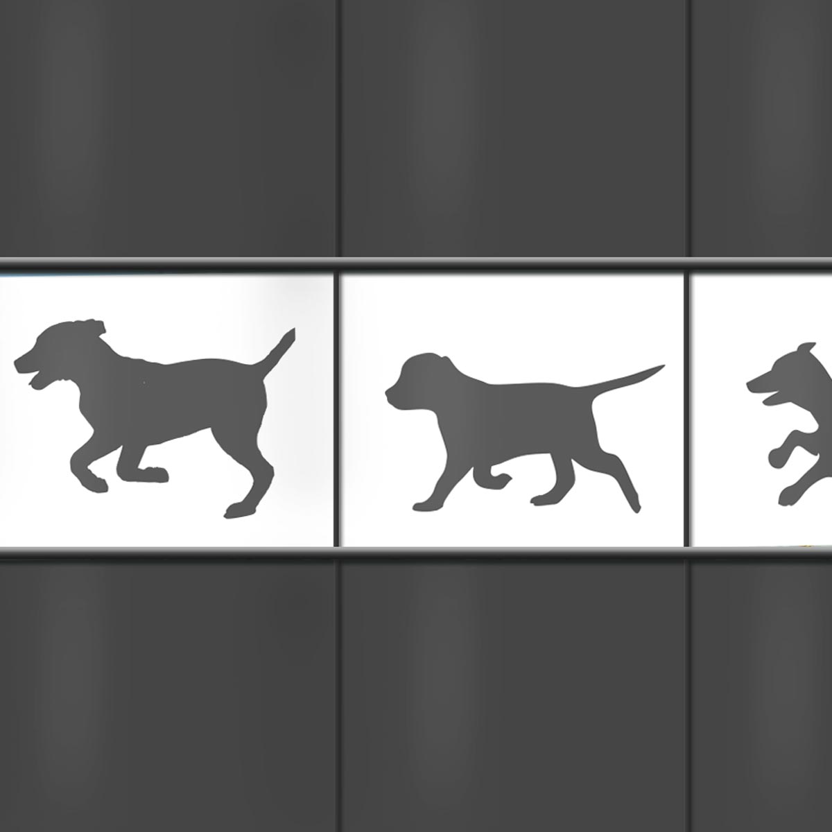 Tier Zaunstreifen - Dynamic Dogs