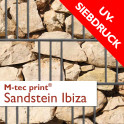 M-tec print® Siebdruck - Sandstein Ibiza | 3er Pack